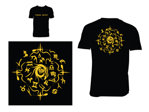 T-shirt Design by P.O.Design for eternal destiny  | Design: #849550