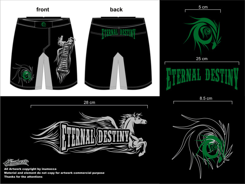 T-shirt Design by inumocca for eternal destiny  | Design #846560