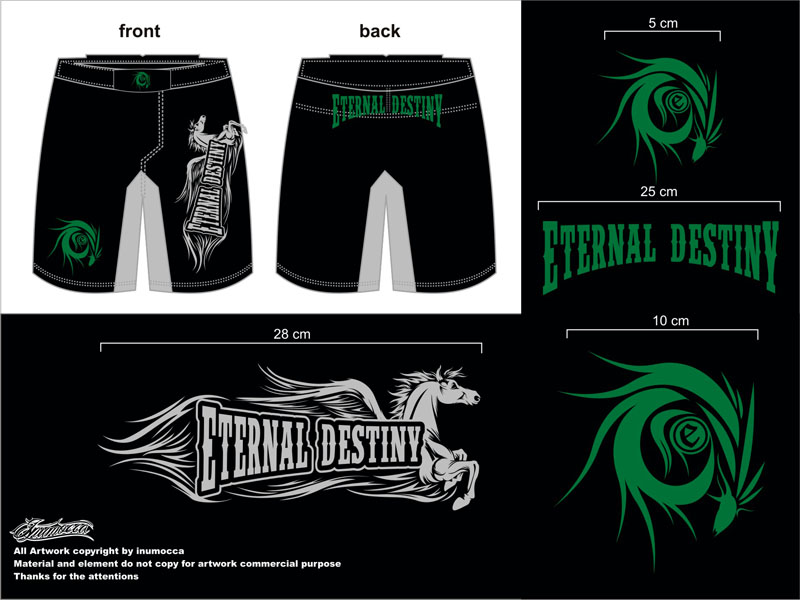 T-shirt Design by inumocca for eternal destiny  | Design #846566