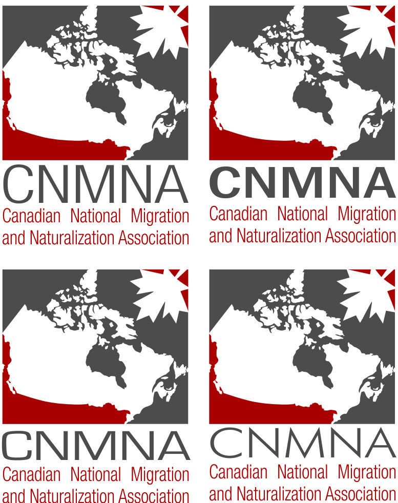 Logo-Design von spirals für Canadian National Migration and Naturalization Association | Design #81471