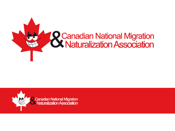 Logo Design by A DESIGN FOR YOU for Canadian National Migration and Naturalization Association | Design #80679