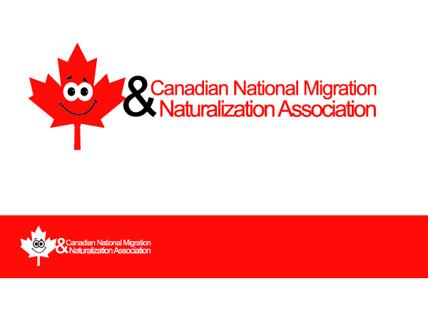 Logo Design by A DESIGN FOR YOU for Canadian National Migration and Naturalization Association | Design #80887