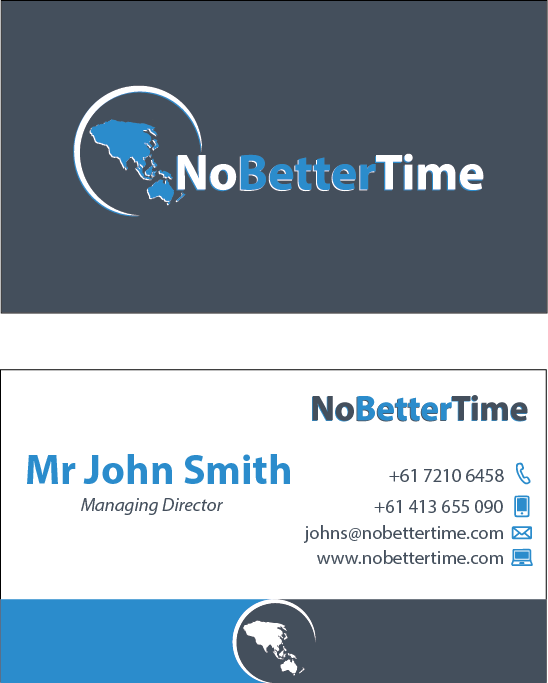 Design de Logo par LDP30 pour No Better Time | Design #3412467