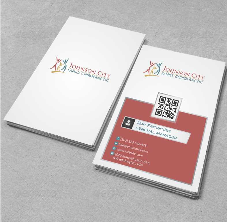 Design de Carte de Visite par AwsomeD pour Johnson City Family Chiropractic | Design #3371428