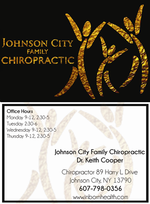 Visitenkarten-Design von NLDesign für Johnson City Family Chiropractic | Design #3441182