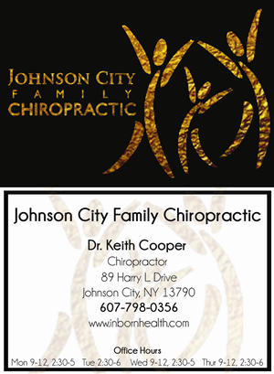 Business Card Design by NLDesign for Johnson City Family Chiropractic | Design: #3445900
