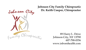Visitenkarten-Design von PrettyKittyDesigns für Johnson City Family Chiropractic | Design #3408576