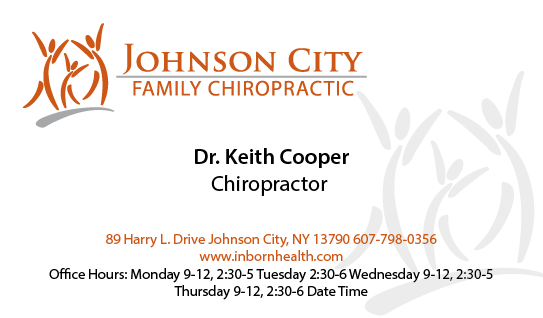 Business Card Design by inGenious for Johnson City Family Chiropractic | Design #3407895