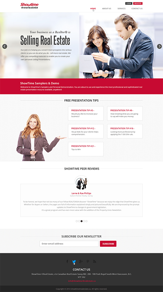 Web Design par Mayank Patel pour Dundarave Technologies Inc. | Design #3396450