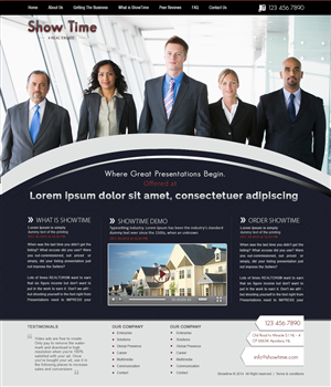Web Design by webxvision for Dundarave Technologies Inc. | Design #3469248