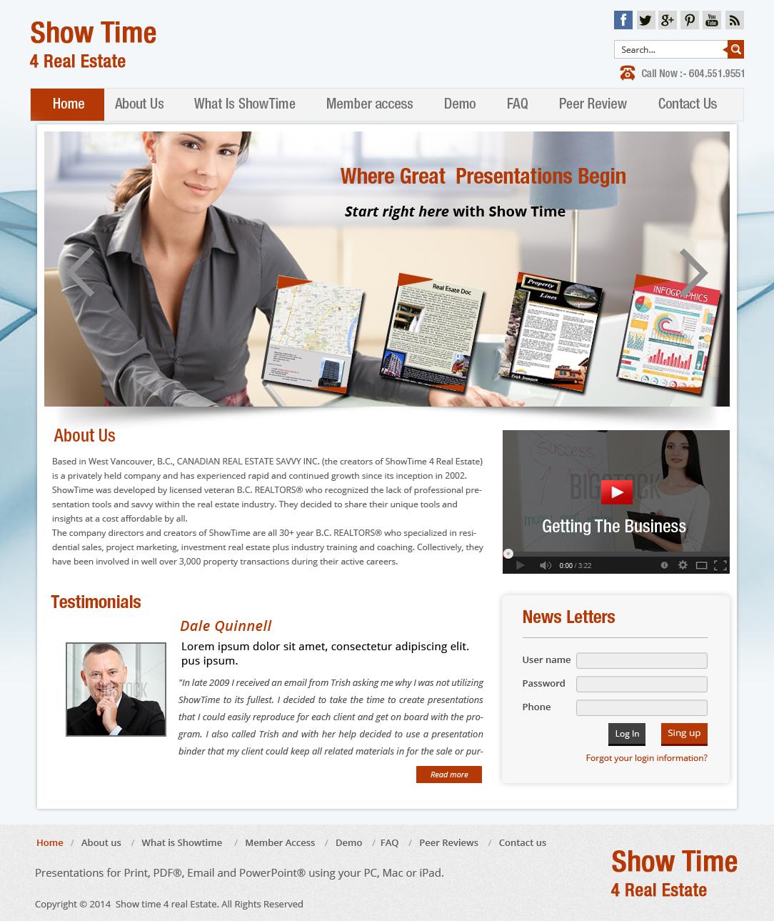 Web Design by Creative Usha for Dundarave Technologies Inc. | Design #3393459