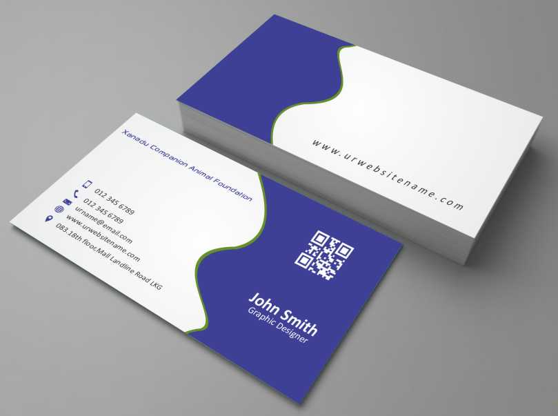 Business Card Design by AwsomeD for Xanadu Companion Animal Foundation | Design #3371398
