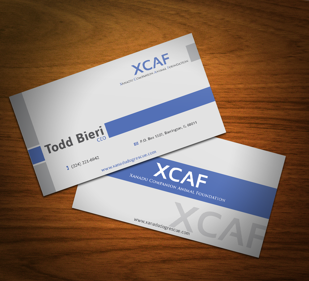 Business Card Design by hesanhasan for Xanadu Companion Animal Foundation | Design #3405954