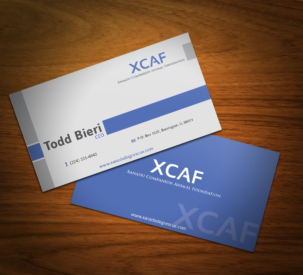 Business Card Design by hesanhasan for Xanadu Companion Animal Foundation | Design #3405975