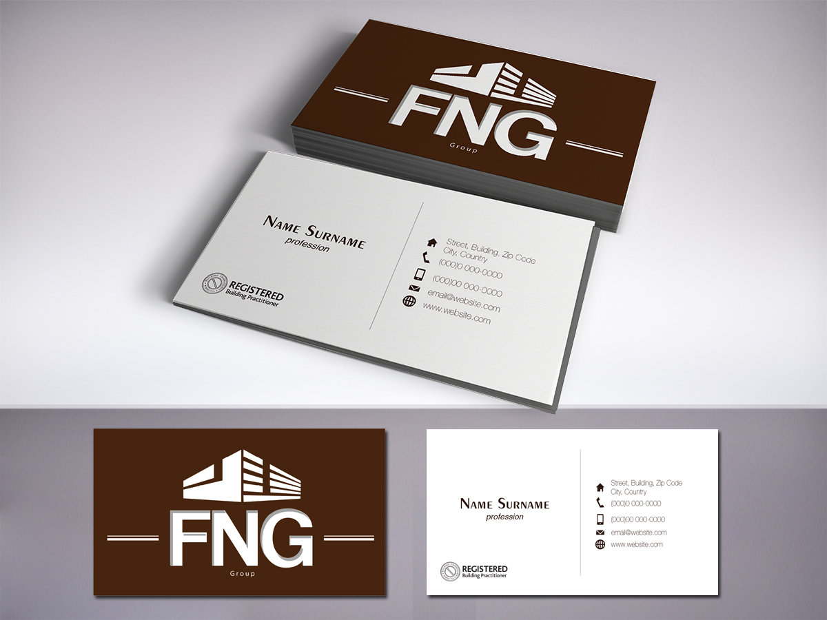 Business Card Design by LR Design for FNG GROUP P/L | Design #3408085