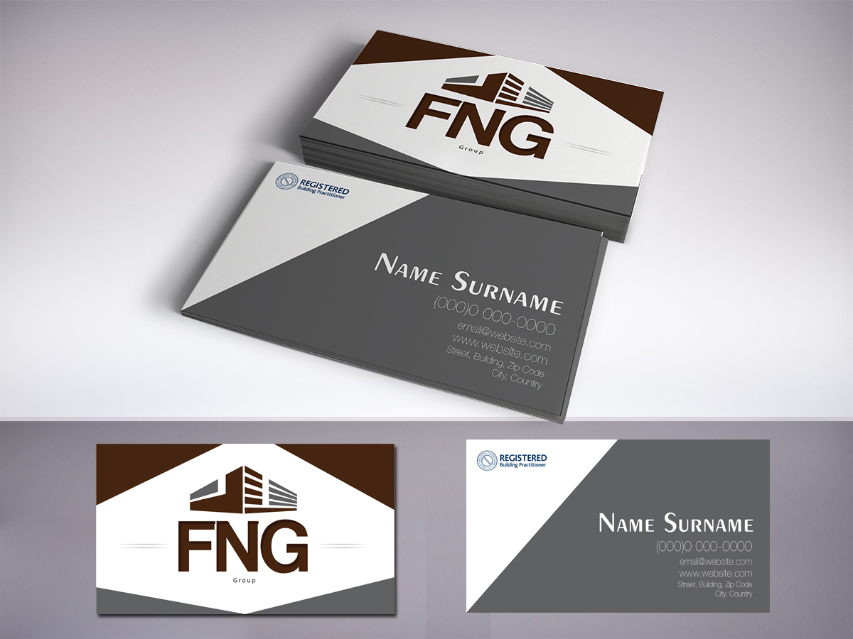 Business Card Design by LR Design for FNG GROUP P/L | Design #3408101