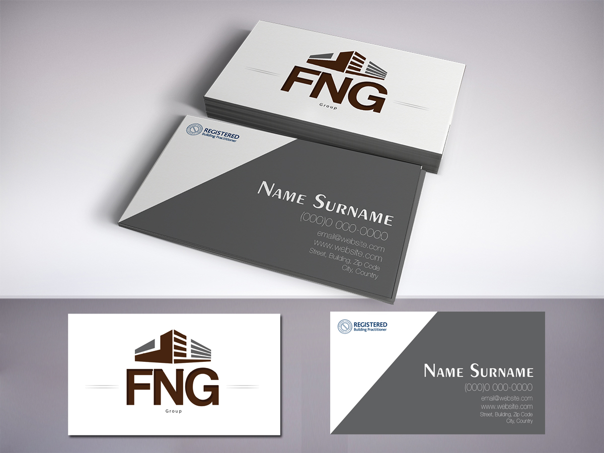 Diseño de Tarjeta de Presentación por LR Design para FNG GROUP P/L | Diseño #3408107