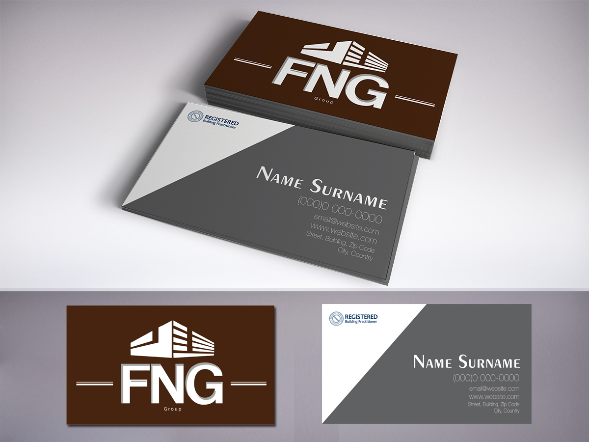 Business Card Design by LR Design for FNG GROUP P/L | Design #3408109