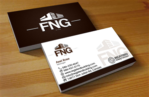 Business Card Design by Hardcore Design for FNG GROUP P/L | Design #3405661
