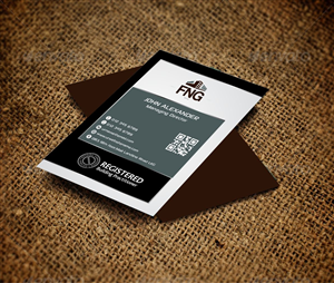 Diseño de Tarjeta de Presentación por AwsomeD para FNG GROUP P/L | Diseño: #3389088