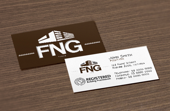 Business Card Design by elmerearlaguilar for FNG GROUP P/L | Design #3394156