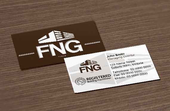 Business Card Design by elmerearlaguilar for FNG GROUP P/L | Design #3394370
