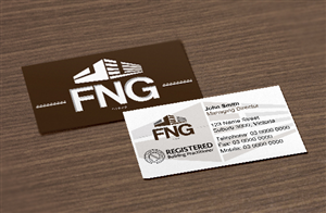 Diseño de Tarjeta de Presentación por elmerearlaguilar para FNG GROUP P/L | Diseño: #3394370