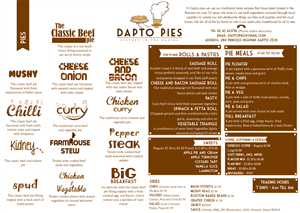 Menu Design by Michael Davies for this project | Design: #840052