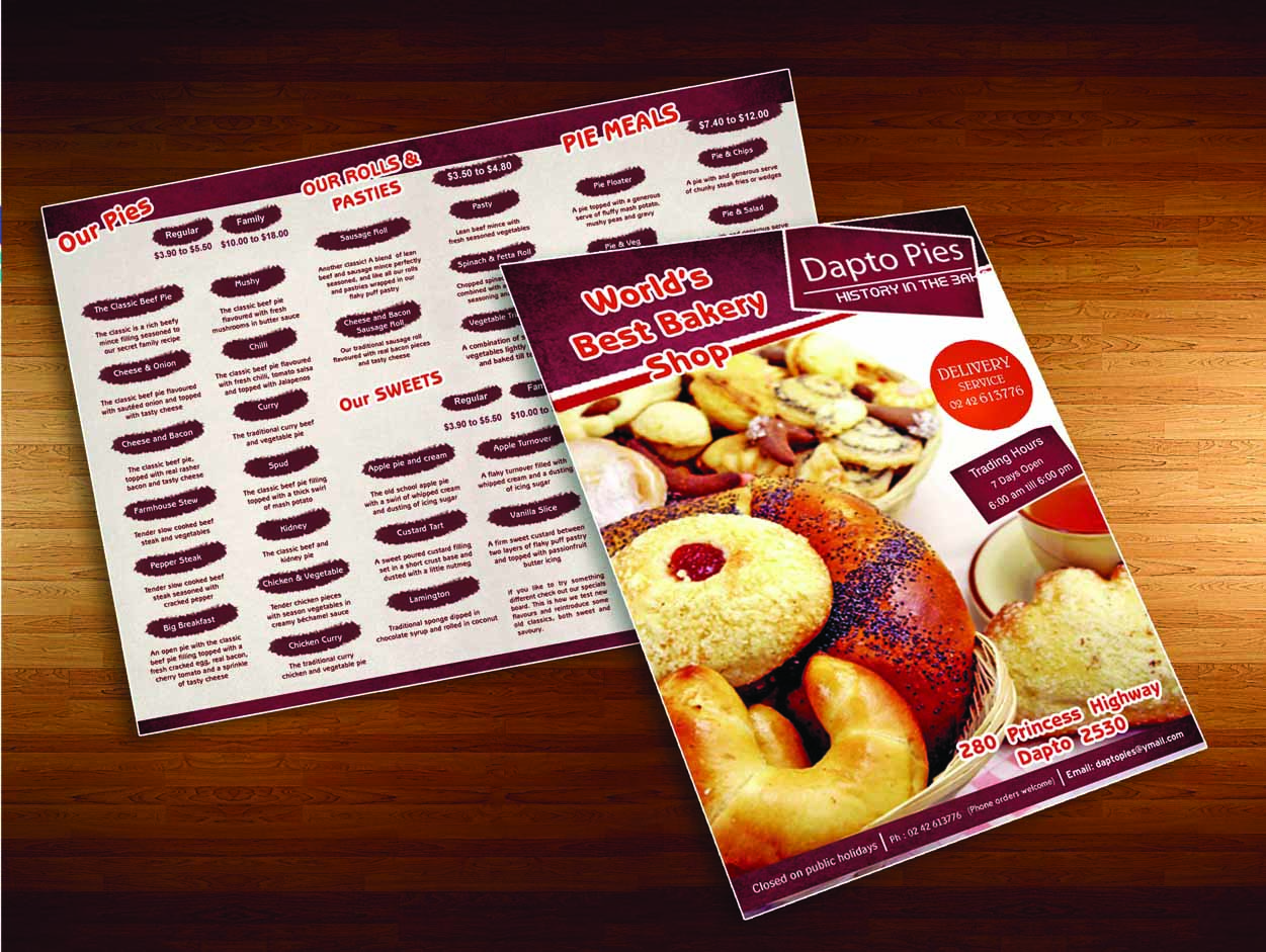 Design de Menu par vinodsingh pour ce projet | Design #840013