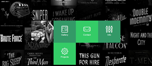 Wordpress Design by SeXtreme for Black & White Films | Design #3433192
