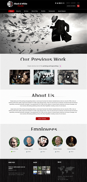 Wordpress Design by webxvision