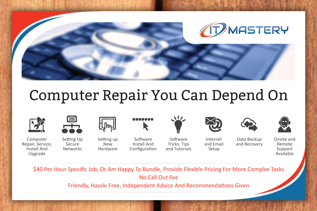 Flyer Design by Sbss for IT Mastery | Design #3397705