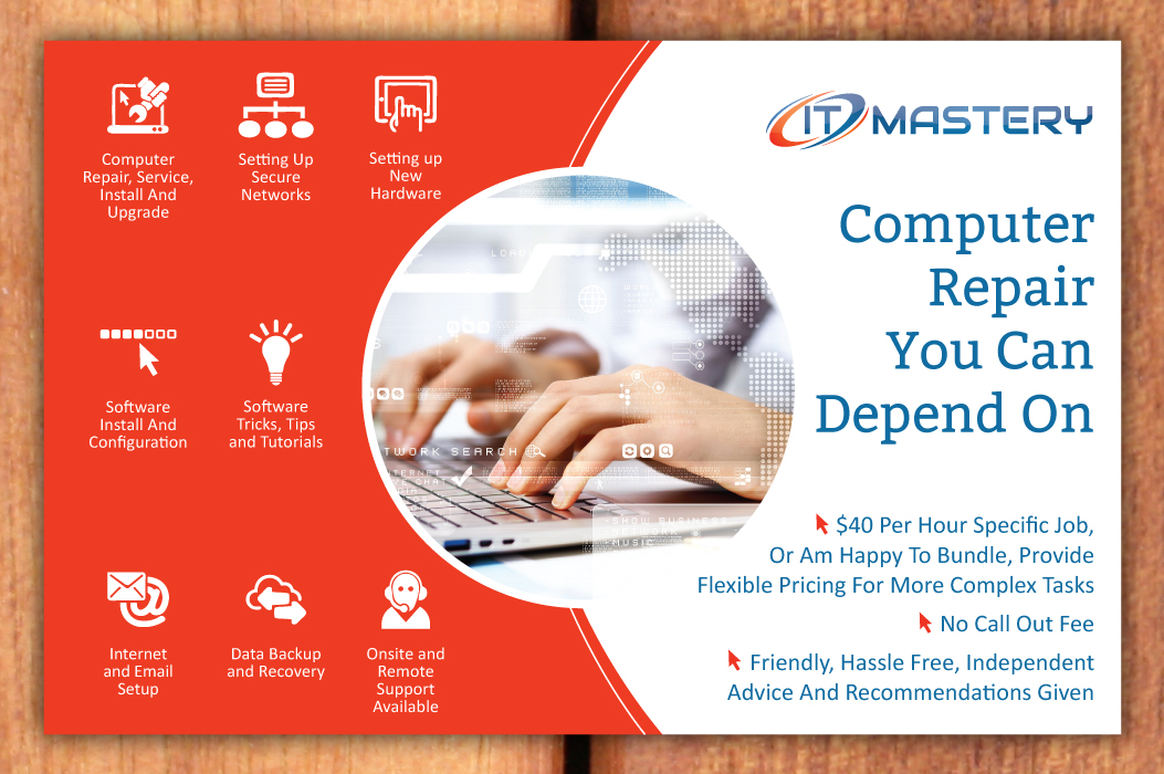 Flyer Design by Sbss for IT Mastery | Design #3397730