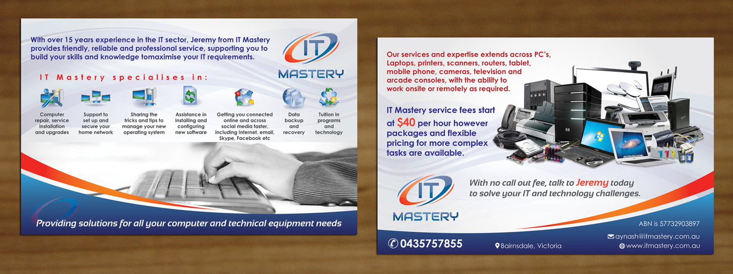Diseño de Flyer por Sbss para IT Mastery | Diseño #3413672