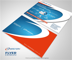 Flyer-Design von Mahmoud Shahin für IT Mastery | Design: #3390393