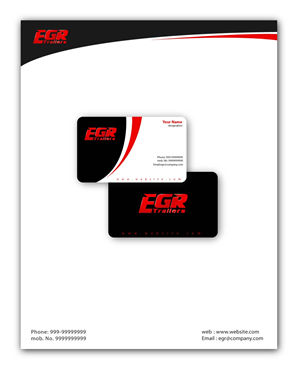 Diseño de Logo por Creative Zone para EGR Trailers | Diseño: #3395005