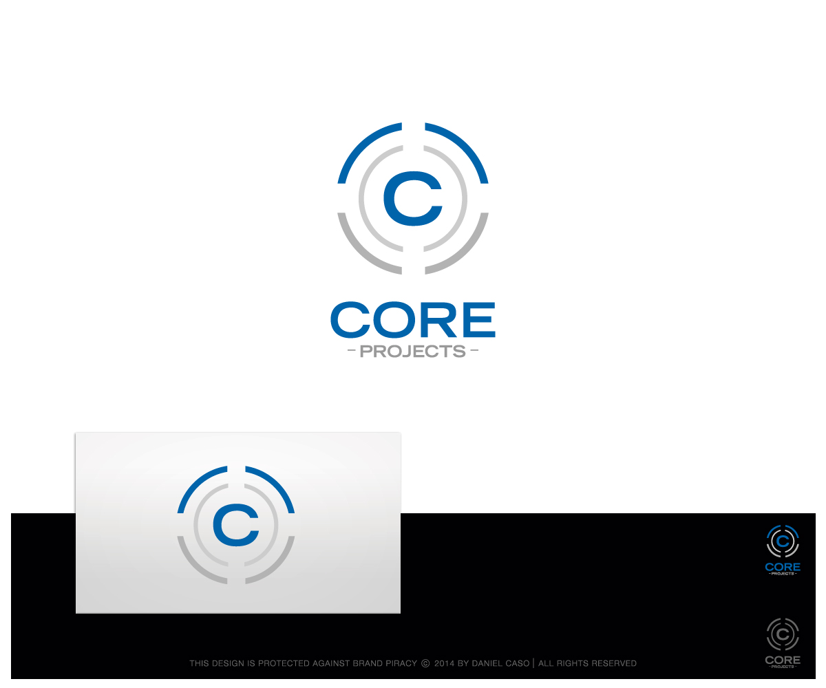 Logo Design by Daniel Caso Design for Core projects  | Design #3821015