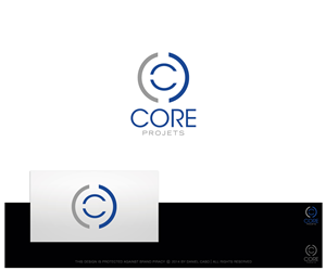 Logo Design by Daniel Caso Design for Core projects  | Design: #3821016