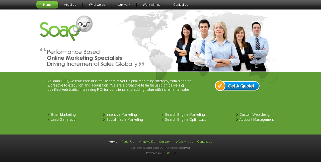 Diseño Web por DESIGNERS.dairy para mainADV Srl | Diseño #84785