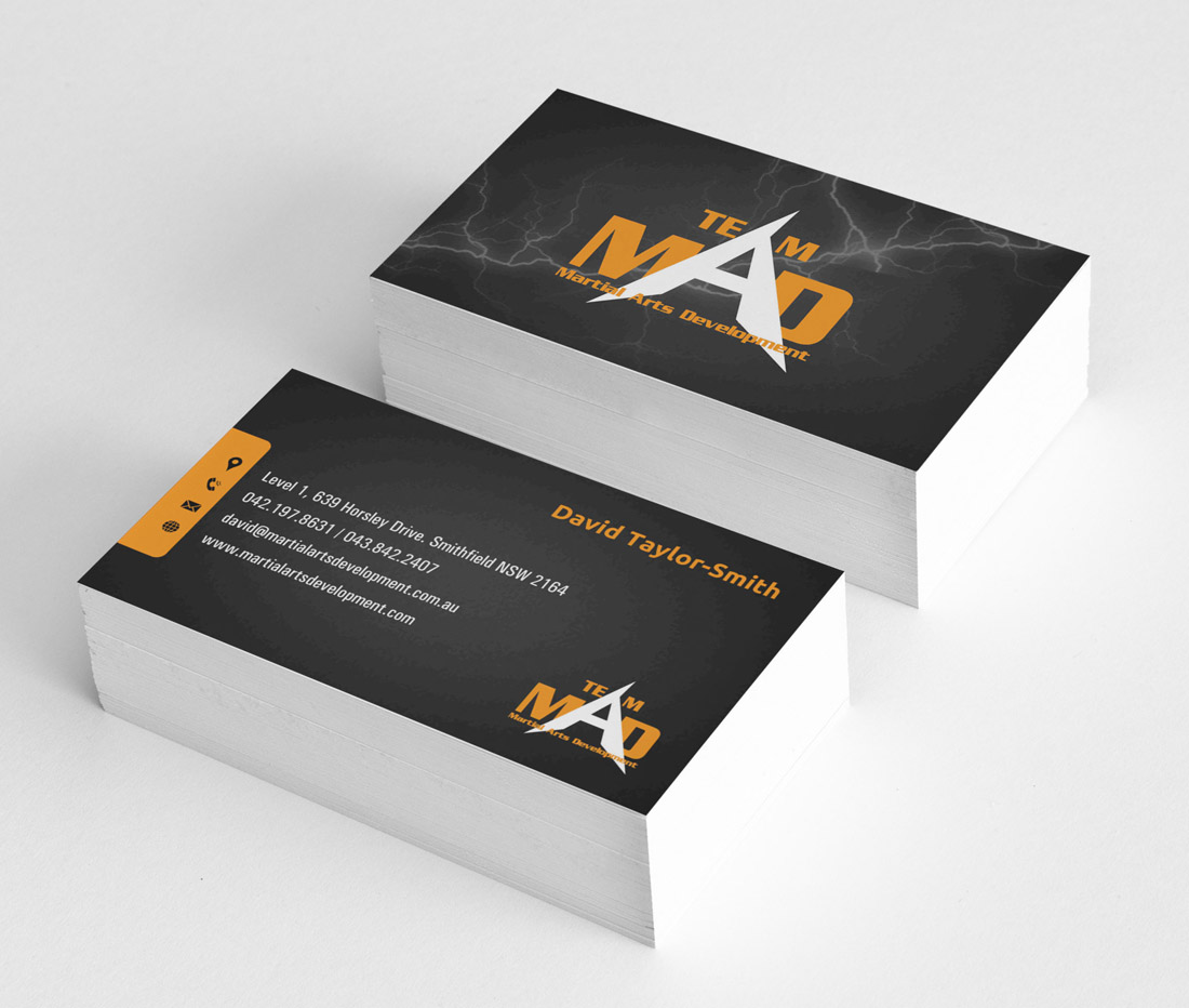 Business Card Design by INDIAN_Ashok for Martial Arts Development | Design #3372046