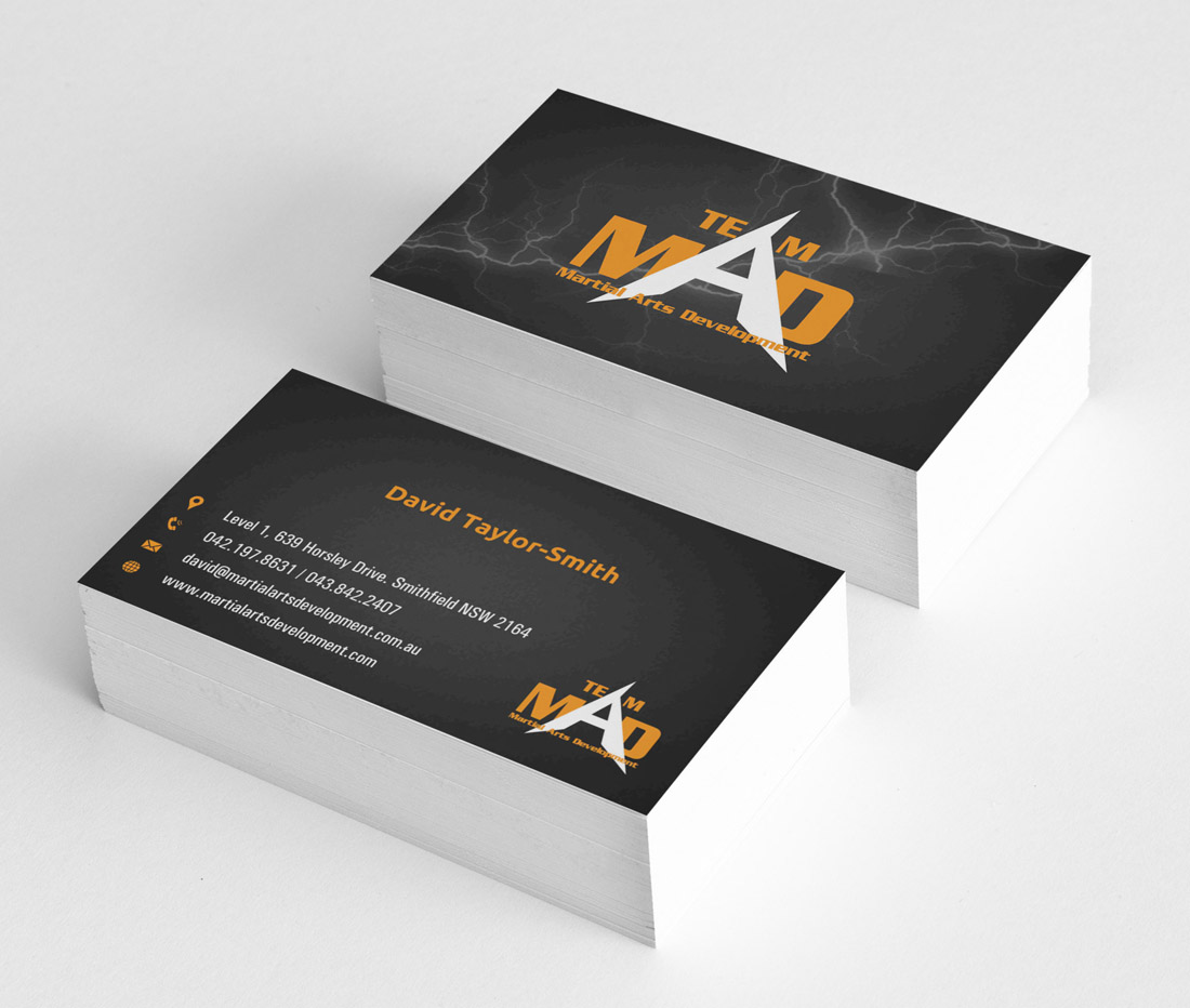 Business Card Design by INDIAN_Ashok for Martial Arts Development | Design #3372048