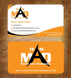 Business Card Design by Sandy1155 for Martial Arts Development | Design: #3374442