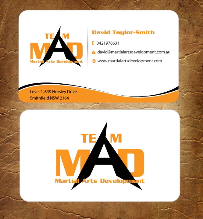 Business Card Design by Sandy1155 for Martial Arts Development | Design #3374486