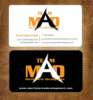 Business Card Design by Sandy1155 for Martial Arts Development | Design: #3374492
