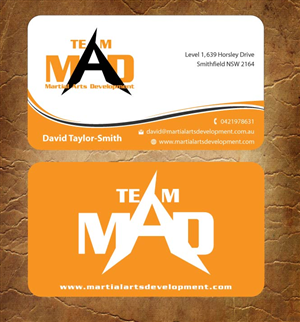 Business Card Design by Sandy1155 for Martial Arts Development | Design: #3374497