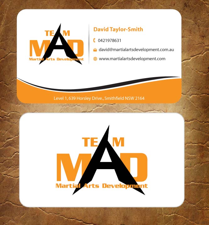 Business Card Design by Sandy1155 for Martial Arts Development | Design #3374517