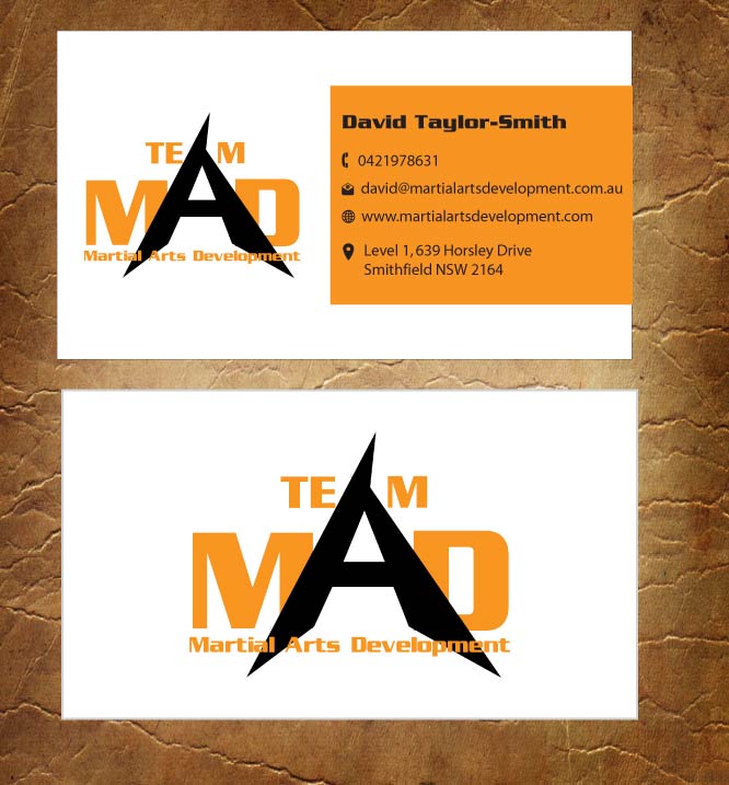 Diseño de Tarjeta de Presentación por Sandy1155 para Martial Arts Development | Diseño #3374610