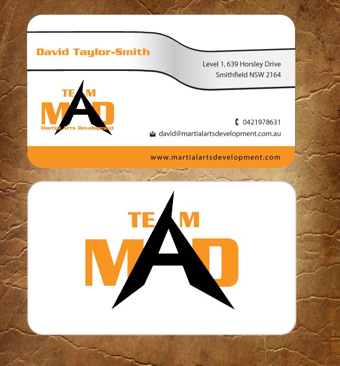 Business Card Design by Sandy1155 for Martial Arts Development | Design #3374630