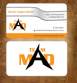 Business Card Design by Sandy1155 for Martial Arts Development | Design: #3374630