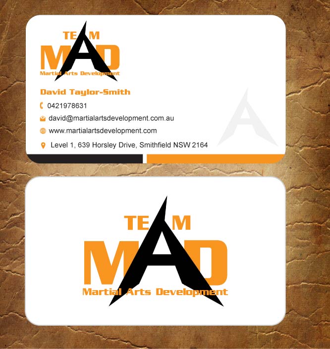 Business Card Design by Sandy1155 for Martial Arts Development | Design #3374693